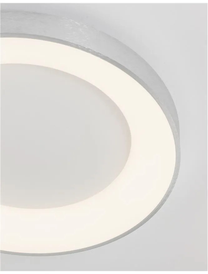 Plafoniera LED 3000K moderna 60cm RANDO THIN argintiu NVL-9353856