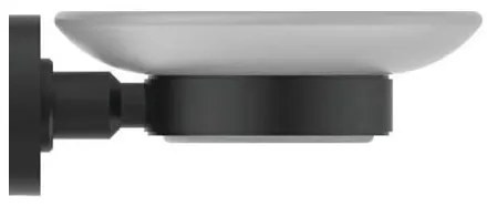 Savoniera cu suport Ideal Standard IOM, negru mat - A9122XG