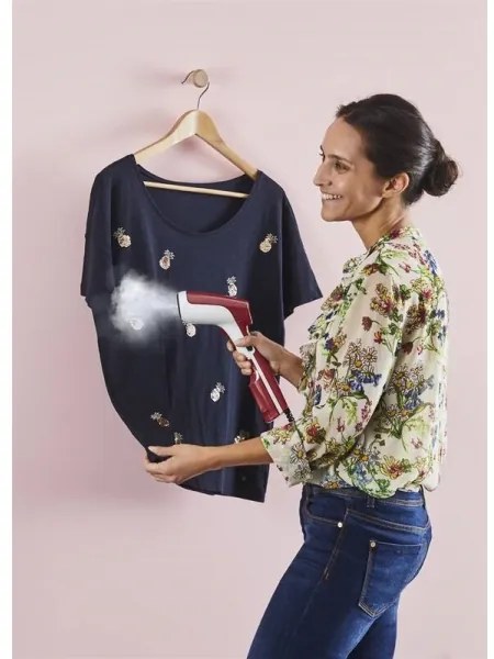 Tefal - Vaporizator manual pentru haine ACCESS STEAM FIRST 1300W/230V vișiniu