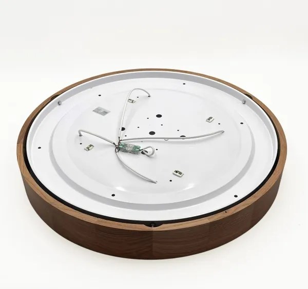 Brilagi - Plafonieră LED CARVALHO 4xE27/60W/230V, stejar cireș, Ø 57,5 cm