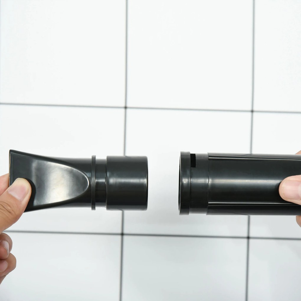 PawHut Uscător profesional pentru îngrijirea blănii pulsator pentru câini pisici animale de companie 2800W viteză și temperatură reglabilă 3 duze interschimbabile incluse violet | Aosom Romania