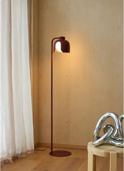 Osram - Lampă de podea DECOR COROLLE 1xE27/15W/230V roșie