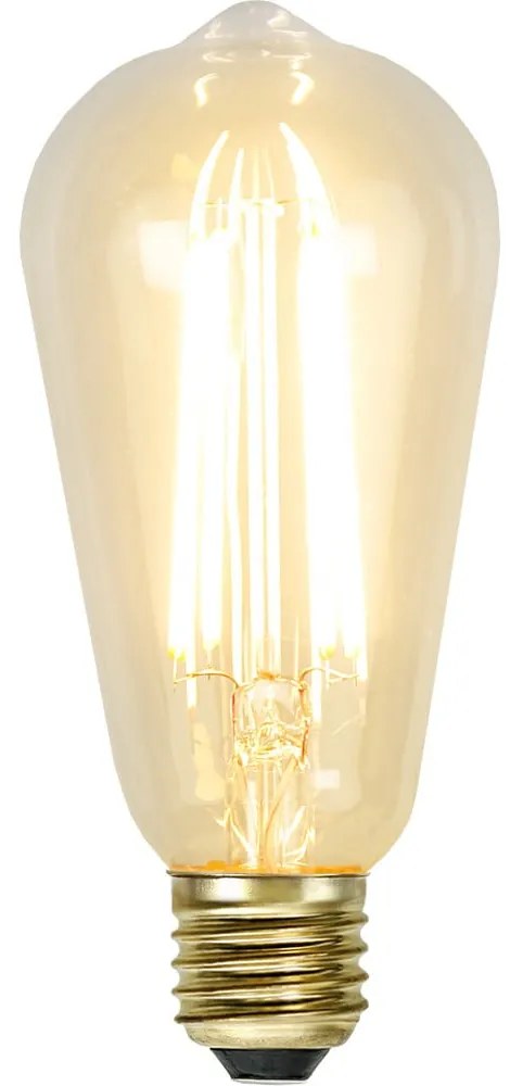 Bec LED cu filament E27, cu lumină caldă și intensitate reglabilă 4 W Soft Glow – Star Trading