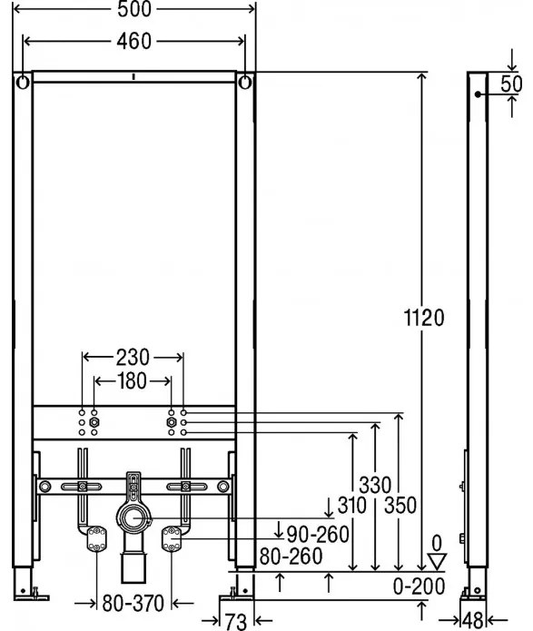 Set rezervor incastrat si cadru bideu, Viega Prevista, clapeta Style 20 crom si set de fixare, 792855+76442