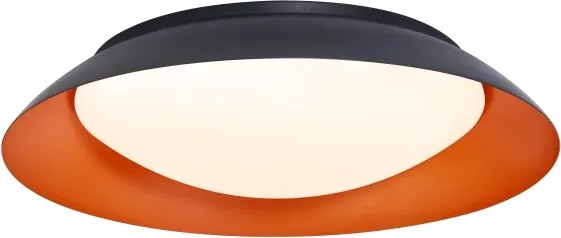 Osram - Plafonieră LED reglabilă ORBIS PLATE LED/45W/230V, Ø48 cm, portocaliu/negru
