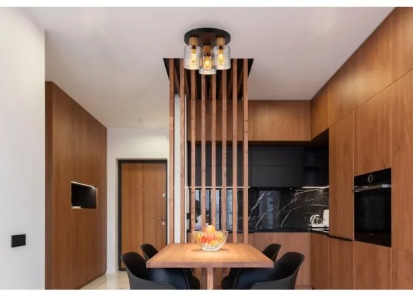 Globo 15768-3D - Lustră aplicată ALEIDIS, 3xE27/25W/230V, Ø 30 cm