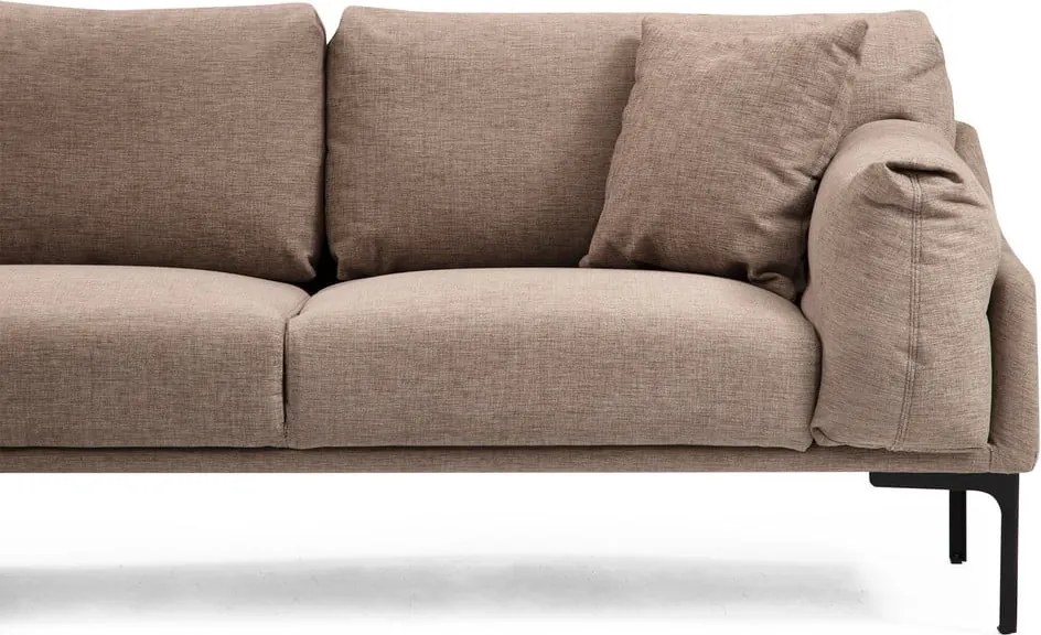 Colțar bej Artie Leo, colț pe partea stângă