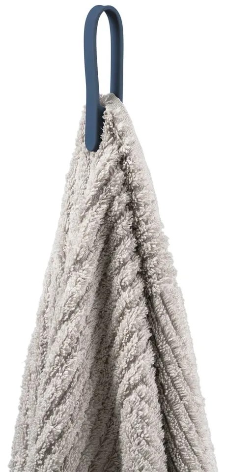 Clipsuri pentru prosoape albastre 2 buc. din silicon Loop – Zone