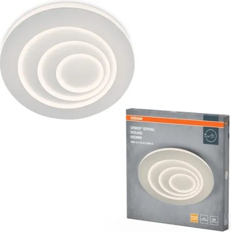 Osram - Lampă de tavan cu LED ORBIS SPIRAL LED/63W/230V, Ø 68,5 cm