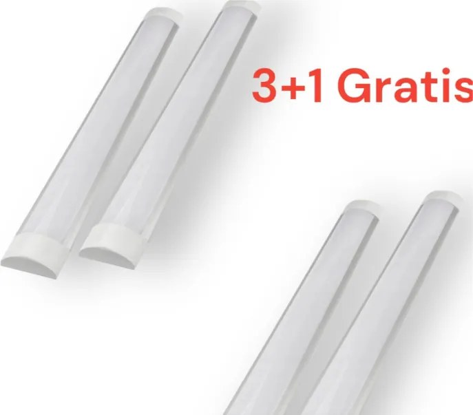Set 4 Buc Corp de iluminat neon Led 120W 120 CM