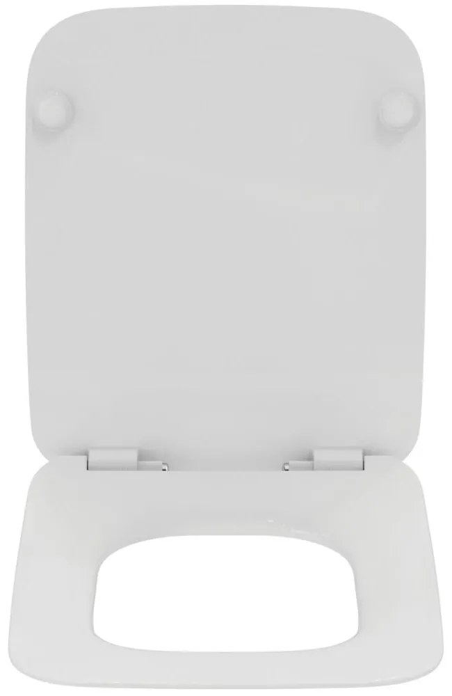 Capac WC ultra plat, Soft-Close, alb