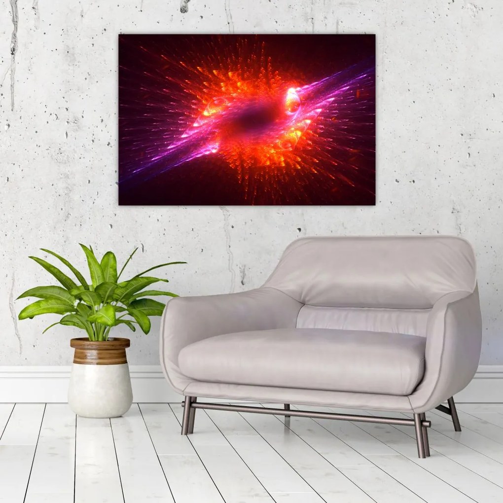 Tabloul modern abstract cu spini (90x60 cm)