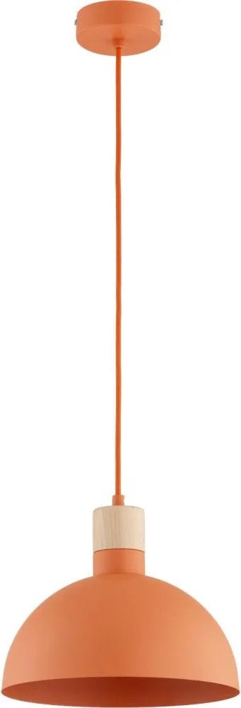 Pendul pe cablu NEOMI, 1xE27/15W/230V, portocaliu