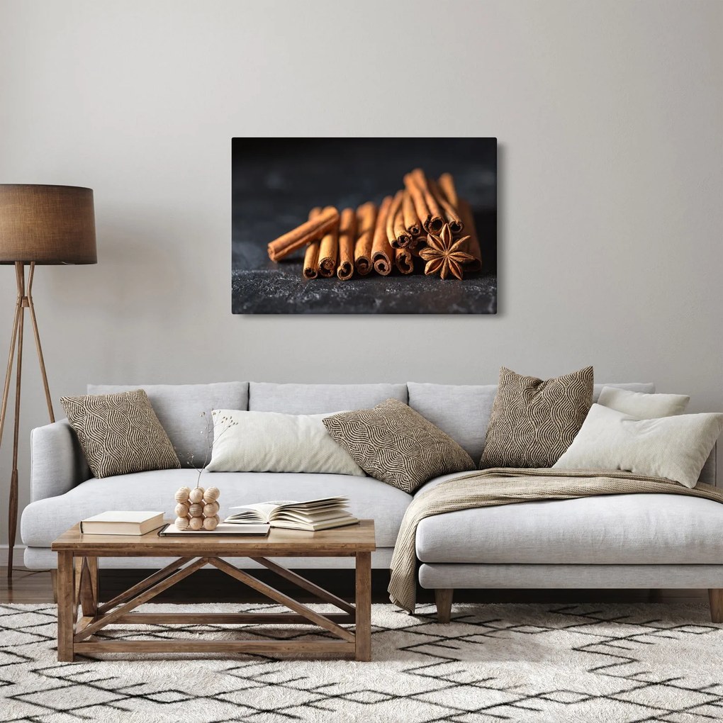 Tablou cu scorțișoară (90x60 cm)