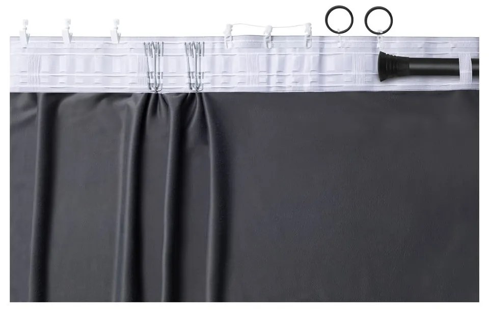 Draperie crem dimout (semi-opacă) din catifea 140x270 cm Velto – Filumi