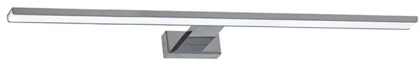 Aplica LED pentru oglindă de baie SHINE, 15W, 230V, 80 cm, IP44, crom lucios
