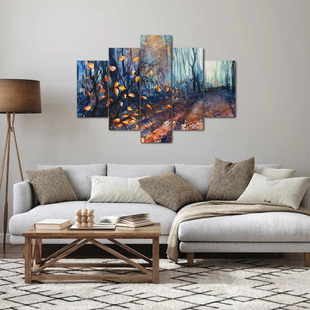 Tablou - Razele solare de toamnă (150x105 cm)