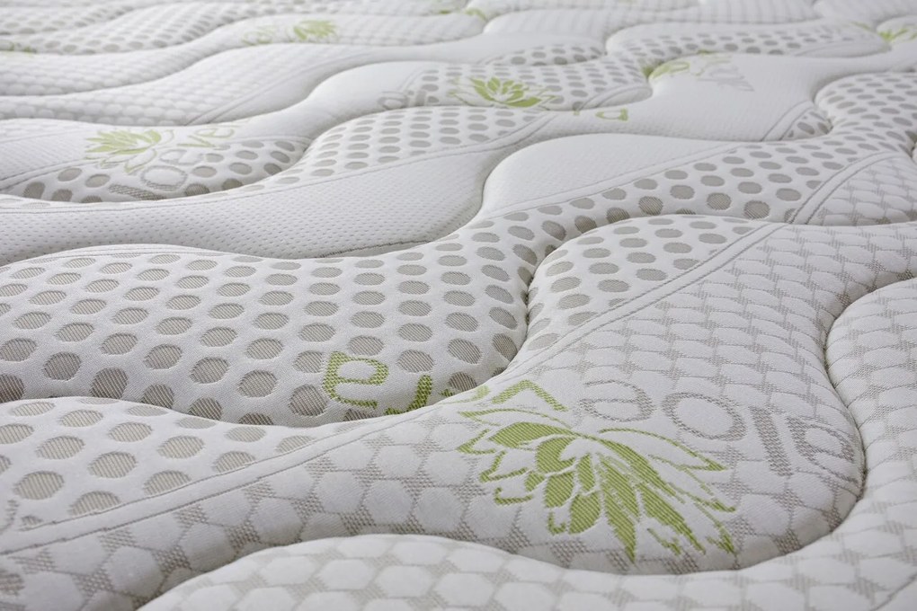 Saltea ortopedica, Aloe Vera Hotel Collection, Memory Pocket, 7 Zone de Confort, 180x200 cm, H 25 cm