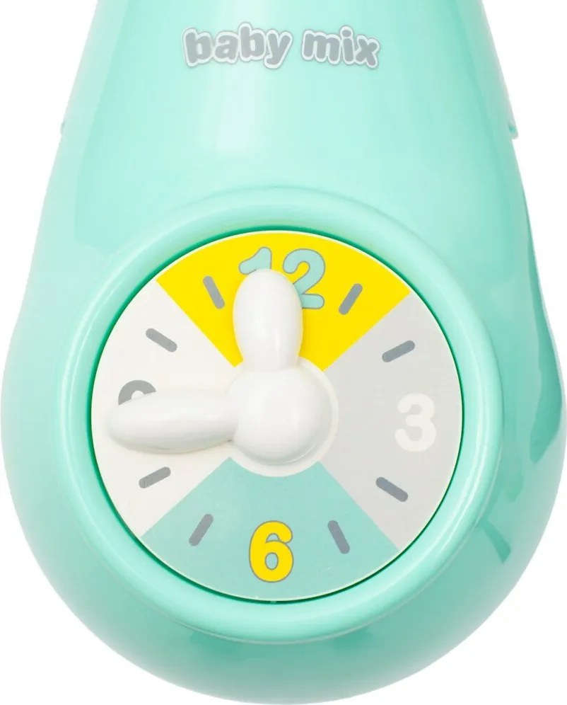 Baby Mix Carusel pentru pătuț cu proiector luminos, verde