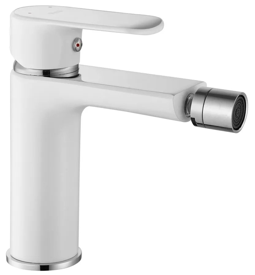 Baterie bideu Rea Bloom White chrom