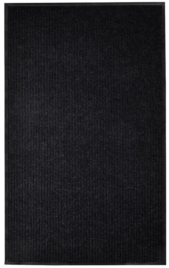 vidaXL Covoraș de ușă, negru, 160 x 220 cm, pvc