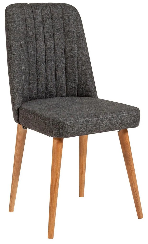 Set mobilier sufragerie Bimuvo 5 (pin atlantic + alb + antracit) (pentru 4 persoane). 1095053