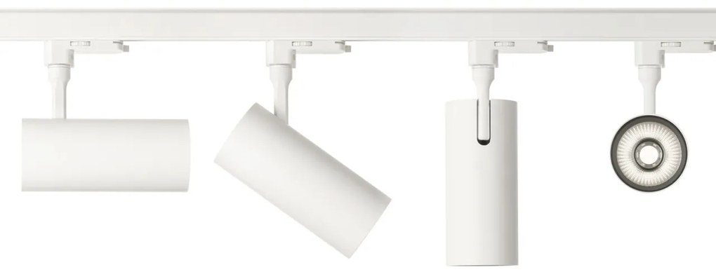 Spot LED pe sina directionabil SMILE mini 15W 4000K CRI80 24° alb 189611