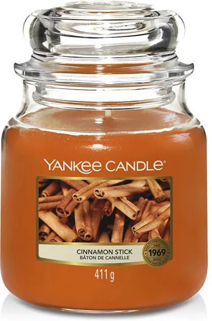 Lumanare Yankee Candle Cinnamon, medie maro