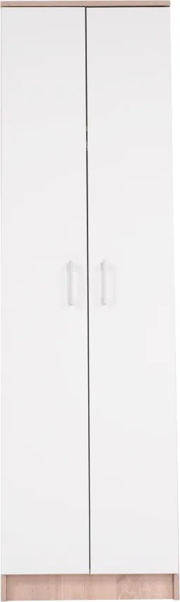 Ansamblu pentru hol, stejar sonoma/alb, ASTER