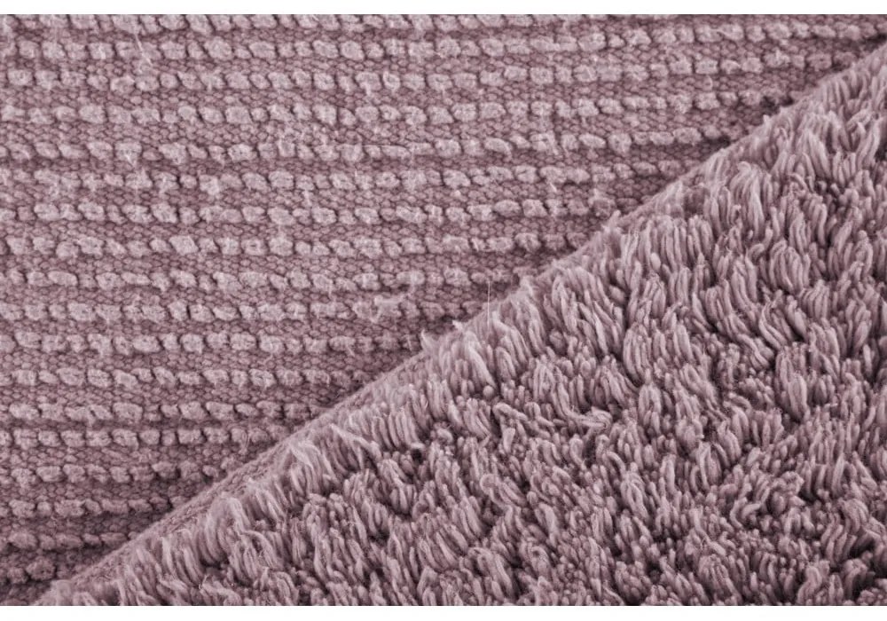 Covoraș de baie roz deschis 50x45 cm Riva - Tiseco Home Studio