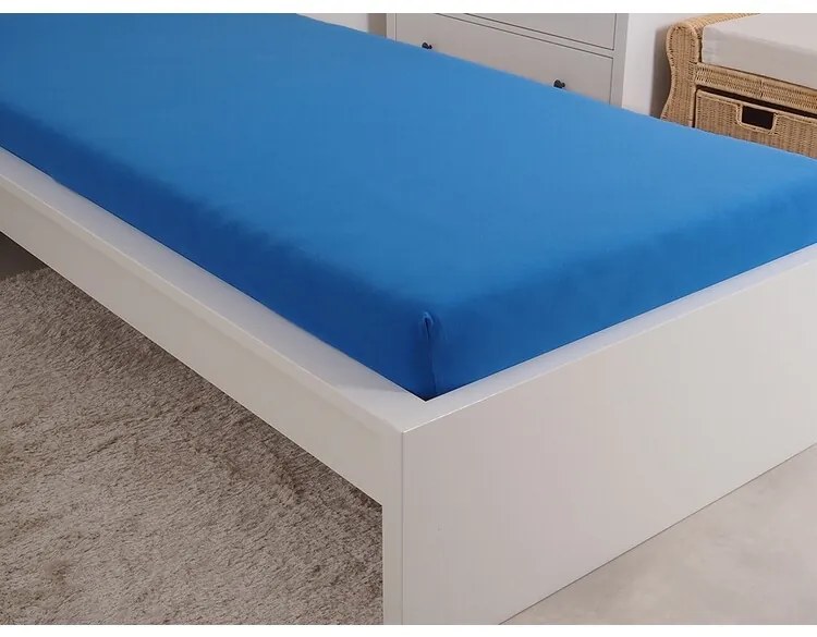 Cearșaf de pat 4Home jersey Ideal royal blue , 70 x 140 cm, 70 x 140 cm
