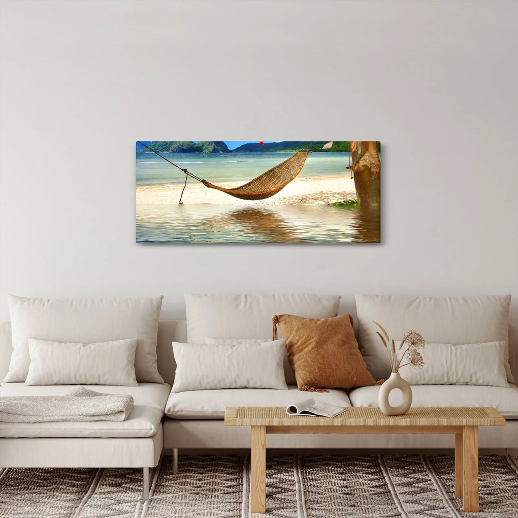 Tablou - Relax la plajă (120x50 cm)