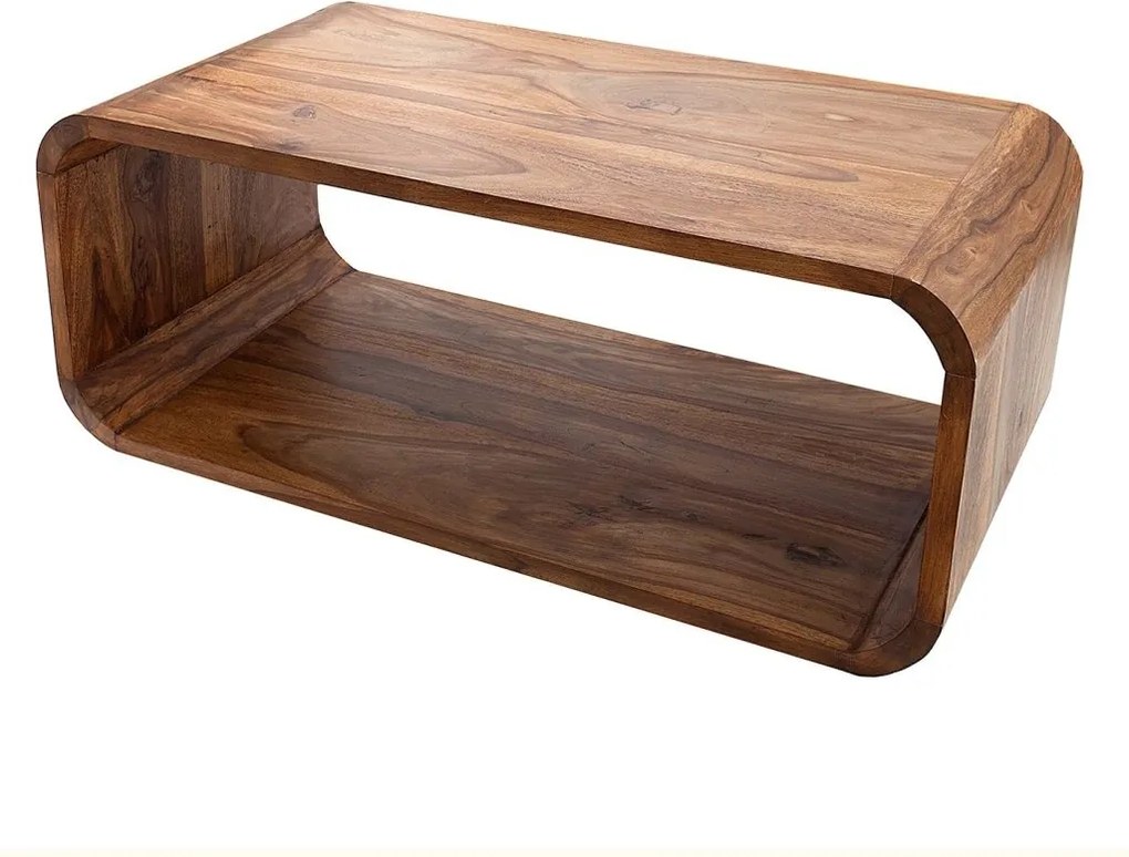 Masuta eleganta din lemn de trandafir Cube 100cm Sheesham A-38032 VC