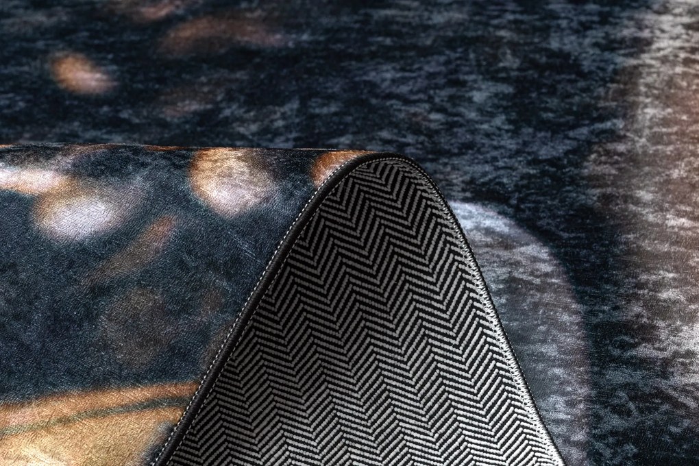 ANDRE 33210 covor lavabil Cafea bucatarie, anti-alunecare - maro