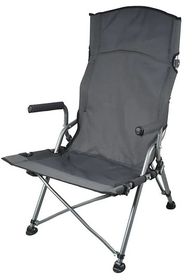 Scaun pliabil camping gri