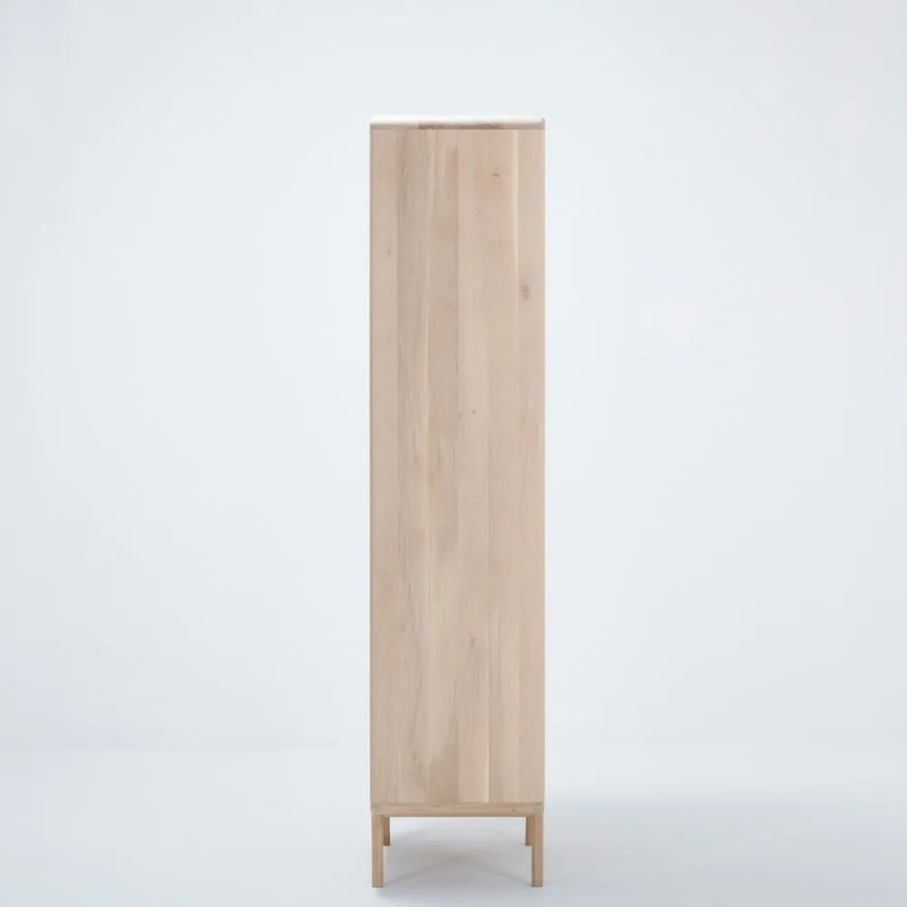 Șifonier din lemn masiv de stejar cu 2 sertare Gazzda Fawn