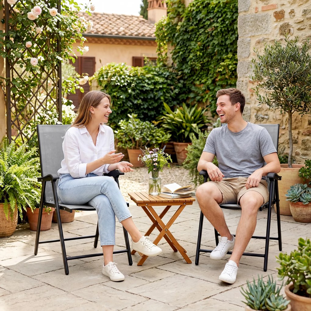 Outsunny scaune pliabile confortabile | Aosom Romania