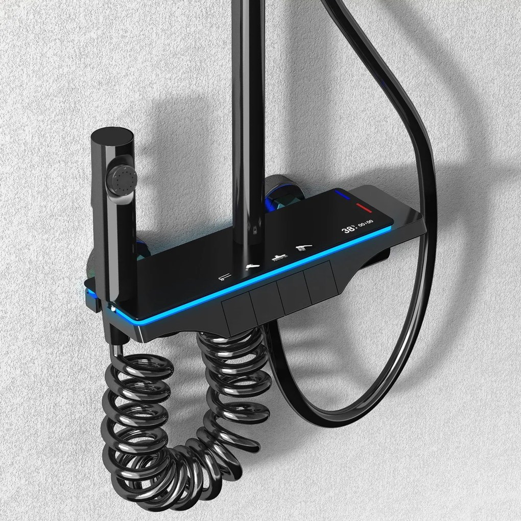 Set dus REA Savio Led Black