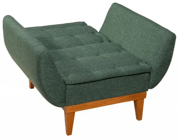 Fotoliu, Lemn Solid, Fiona Berjer, Verde
