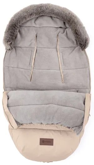 Sac pentru cărucior 4 în 1 PETITE&MARS COMFY Rose Petal bej