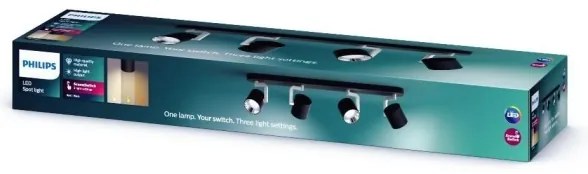 Spot LED dimabil Philips 50674/31/P0 BYRL 4xLED/4,5W/230V