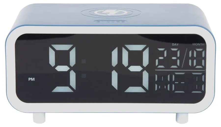 Ceas deșteptător digital cu încărcător wireless Chunky LED – Karlsson