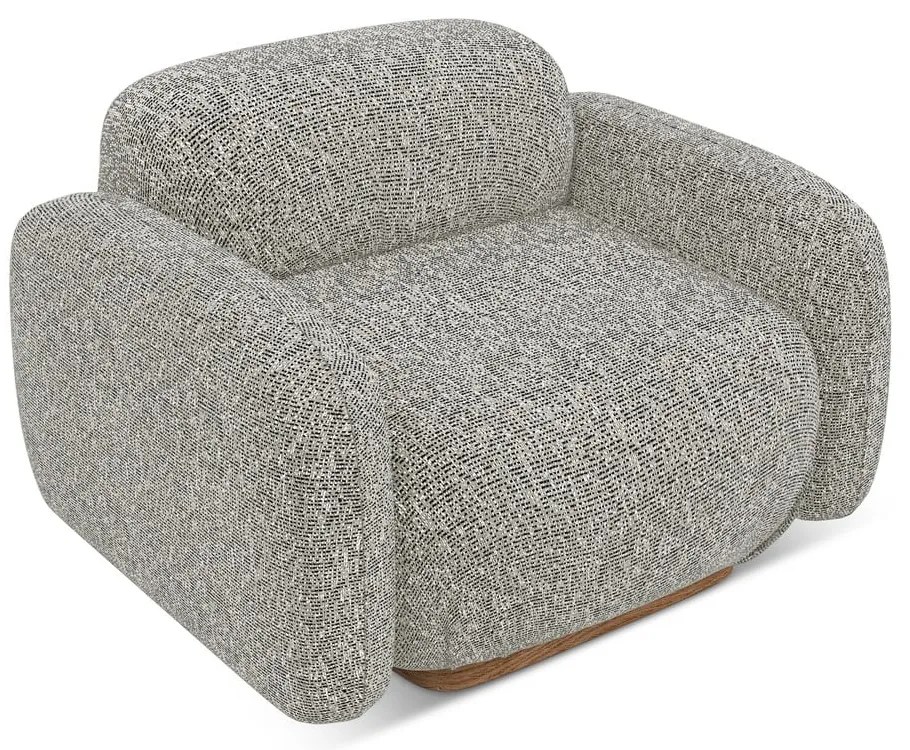 Fotoliu modular gri Ailani – Makamii