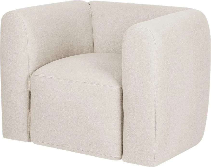 Fotoliu bej Flom – noo.ma