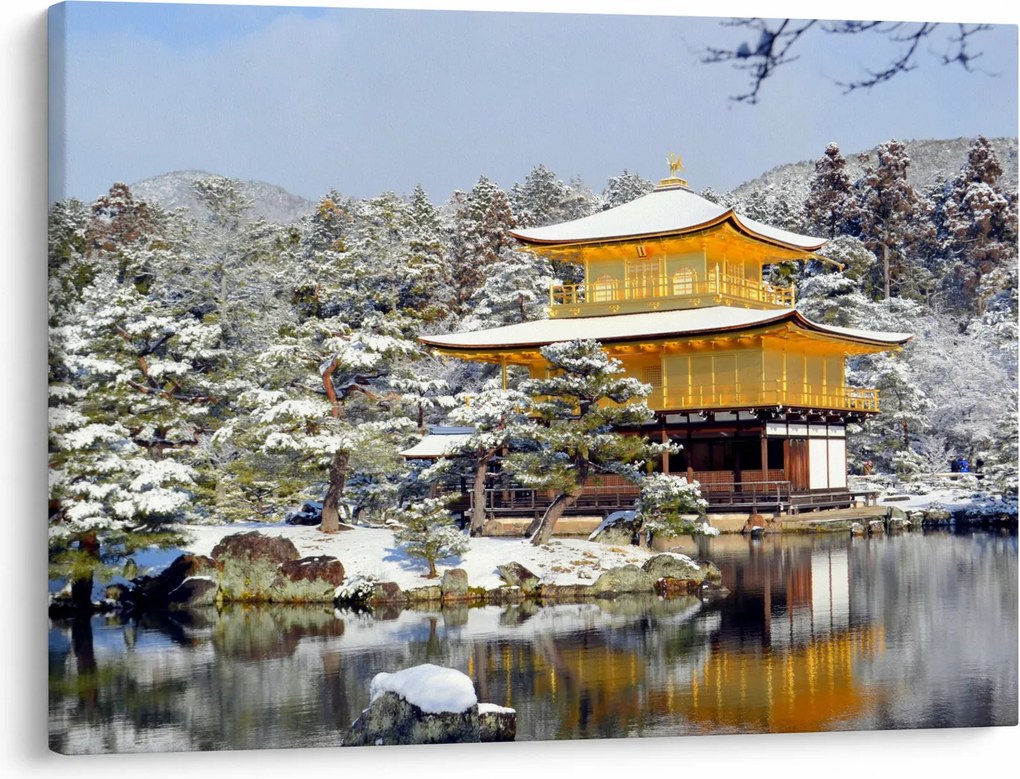 Tablou - Kinkakuji, Japonia (70x50 cm)
