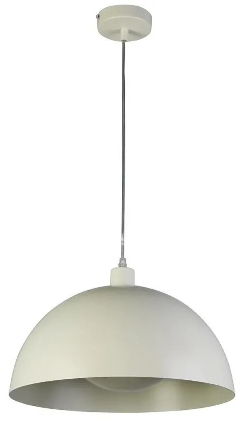 Lustra suspendata stil industrial Mars crem