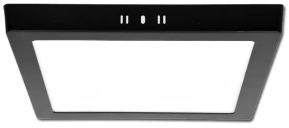 Ecolite LED-CSQ-CCT/18W/CR - Plafonieră LED RAFA 18W/230V negru