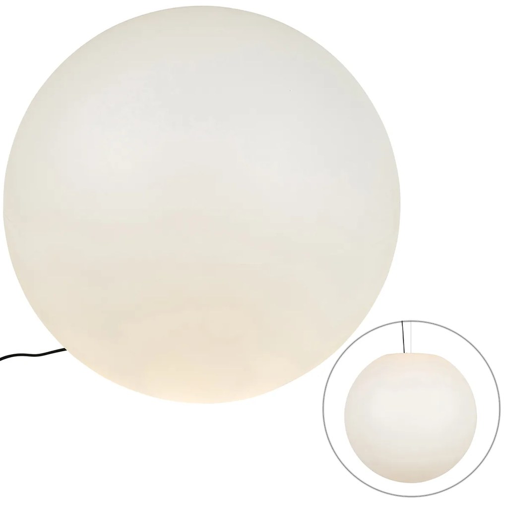 Lampă de exterior modernă albă 77 cm IP65 - Nura