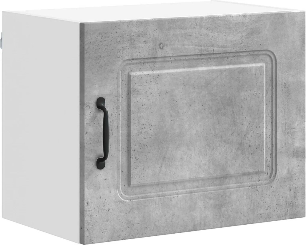 vidaXL Dulap de bucătărie Kalmar Gri din beton 50 x 31 x 40 cm