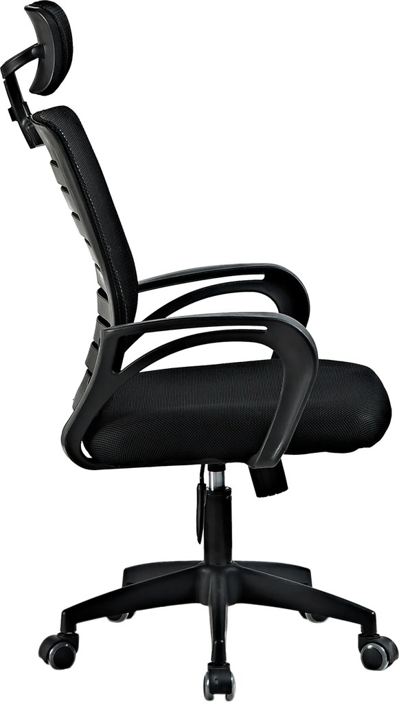 Scaun de birou, negru, TORES